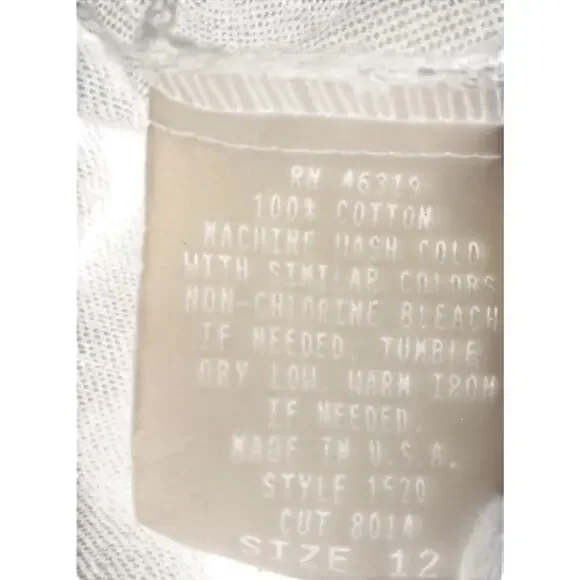 WILLOWBEND Vintage Women's Mini Blue Flowy Denim Dress Size 12 - Picture 5 of 7